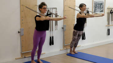 Cours de Pilates duo