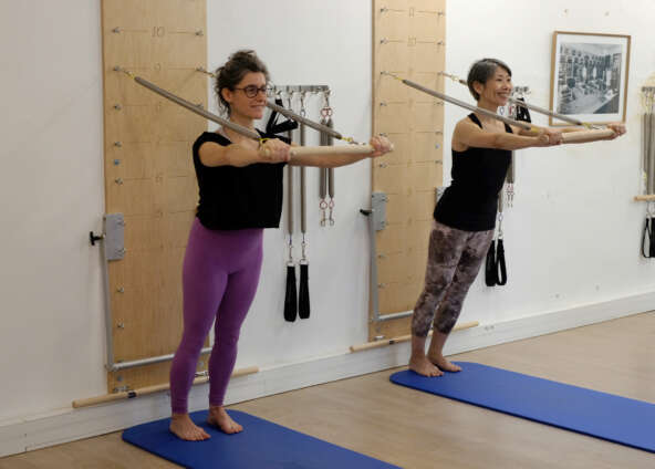 Cours de Pilates duo