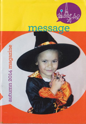 Message Magazine Cover- Autumn 2014