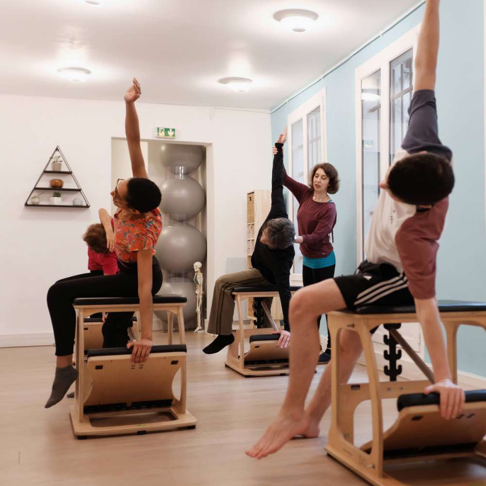 Equipement de Pilates chaise