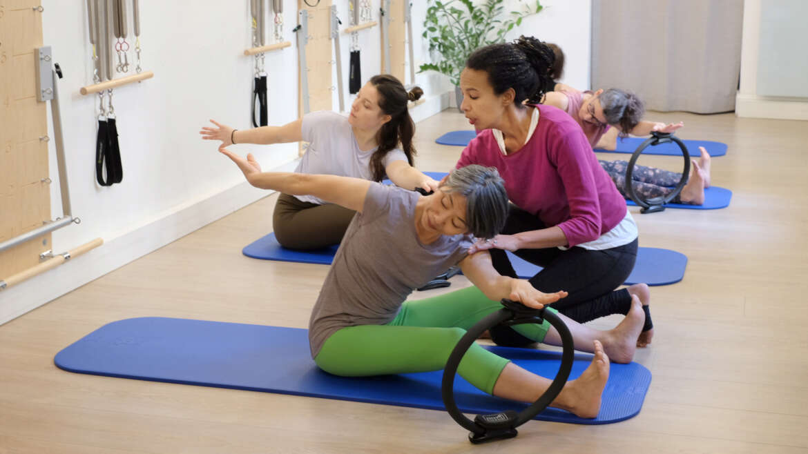 Cours de Pilates quatuor